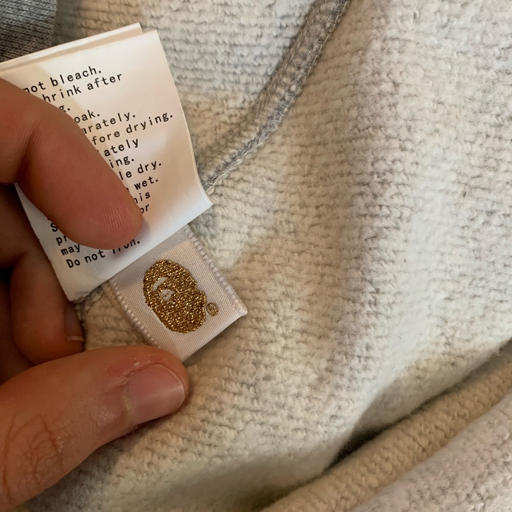 Bape A Bathing Ape PONR Shark Hoodie - Picture 6 of 8